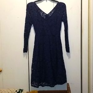 Size S Navy Blue dress